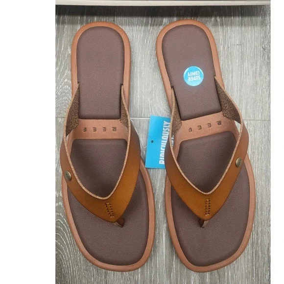 Reef Brown and Tan Women's Sandals - Picture 2 of 9